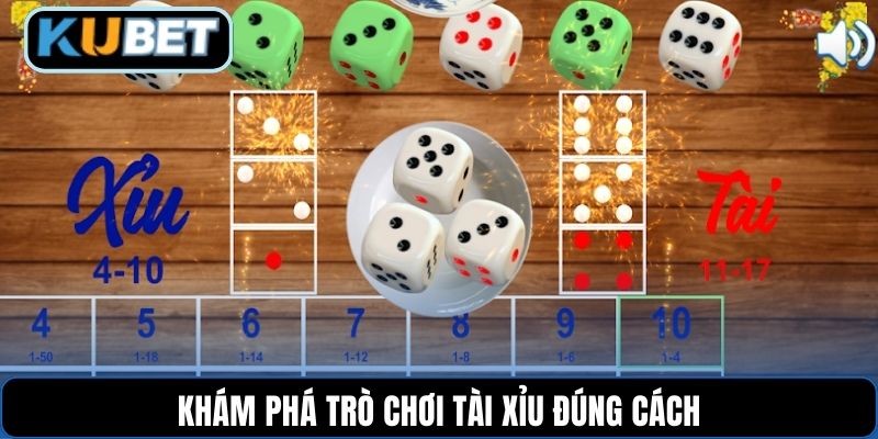 Khám phá trò chơi tài xỉu đúng cách